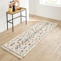 Miro Colourful Berber Style Corridor Runner Rug