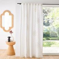 Melenaos 100% Cotton Bouclette Pattern Curtain