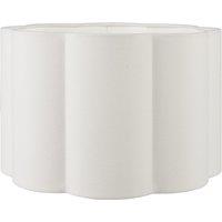 Bloom Handloom Scalloped Cylinder Shade