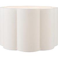 Bloom Handloom Scalloped Cylinder Shade