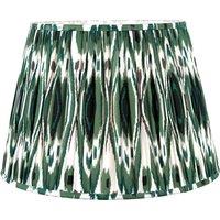 Isadora Ikat Patterned Gathered Tapered Shade
