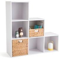 Diny 6-Compartment Stepped Storage Unit