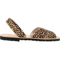 Avarca Cala Leather Sandals with Flat Heel