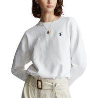 Cotton Mix Sweatshirt with Crew Neck