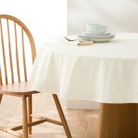 Scenario Round Soft 100% Coated Cotton Tablecloth