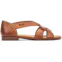 Algar Leather Flat Sandals