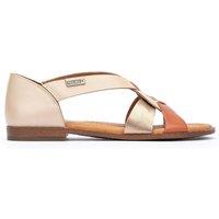 Algar Leather Flat Sandals