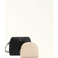 Camelia Leather Bag/Pouch Set