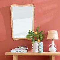 Sakhara 87 x 59cm Rattan Mirror