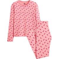 Heart Print Cotton Pyjamas