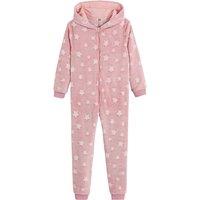 Star Print Hooded Onesie