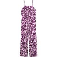 Recycled Satin Cami Jumpsuit, Length 29.5"