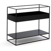 Hiba Metal Sofa Shelving Unit / Vinyl Storage