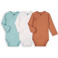 Pack of 3 Bodysuits with Long Sleeves