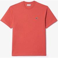 Embroidered Logo Cotton T-Shirt in Jersey with Crew Neck