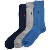 Pack of 3 Pairs of Lisle Socks in Cotton Mix