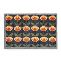 Retro Floral Doormat