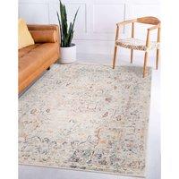 Classic Persian Style Distressed Rug