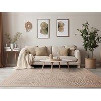 Scandi 3D Carved Abstract Rug