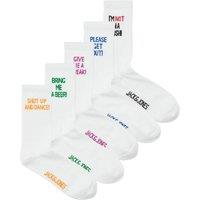 Pack of 5 Pairs of Novelty Socks in Cotton Mix