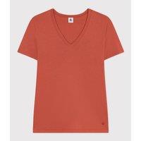 Iconic Organic Cotton T-Shirt with V-Neck and Short Sleeves