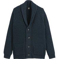 Shawl Collar Cardigan in Chunky Knit