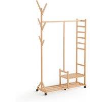 Boni Bamboo Coat Rack Unit
