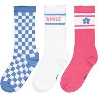 Pack of 3 Pairs of Sporty Socks in Cotton Mix