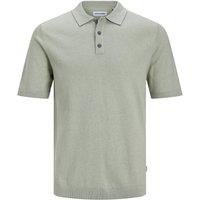 Cotton Mix Polo Shirt with Short Sleeves
