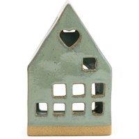 Ceramic House Tealight Holder