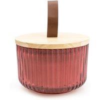 Pomegranate & Cassis Jar Candle with Wood Lid