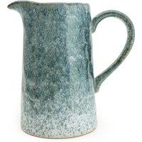 17cm Blue Reactive Glaze Jug