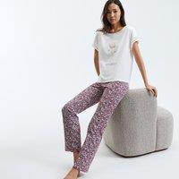 Floral Print Cotton Pyjamas