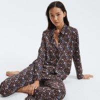 Paisley Print Pyjamas in Cotton Jersey