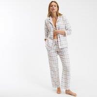 Checked Cotton Flannel Pyjamas