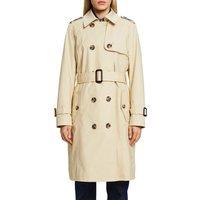 Long Belted Trench Coat