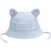 Striped Bucket Hat with Ears