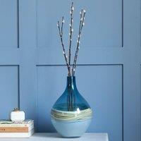 Rhian Circular Hand-Blown Glass Vase