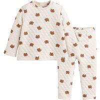 Quilted Bear Print Outfit