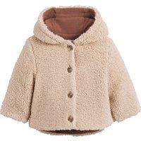 Sherpa Warm Hooded Coat with Fleece Lining