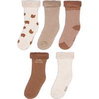 Pack of 5 Pairs of Socks in Organic Cotton Mix