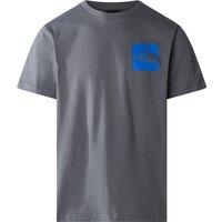 Fine Logo Print T-Shirt in Cotton with Short Sleeves