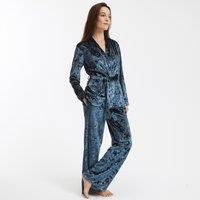 Panne Velvet Kimono Pyjamas