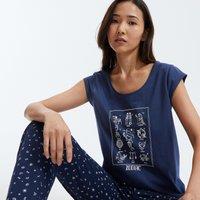 Organic Cotton Pyjamas in Zodiac Print