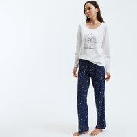 Organic Cotton Pyjamas in Zodiac/Star Print