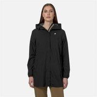 Sophie Eco Stretch Dot V Mid-Length Windbreaker