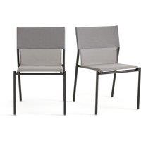 Set of 2 Zory Aluminium Garden Chair