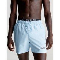 Double Waistband Swim Shorts