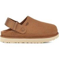 W Goldenstar Suede Clogs