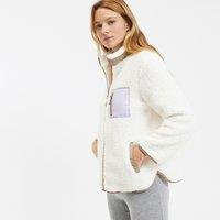 Fleece Cropped Lounge Jacket